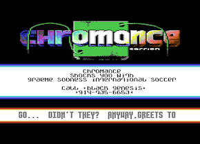 Chromance | Graeme Souness International Soccer